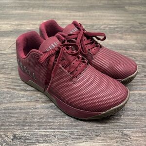 NOBULL Strength Training Maroon Shoes